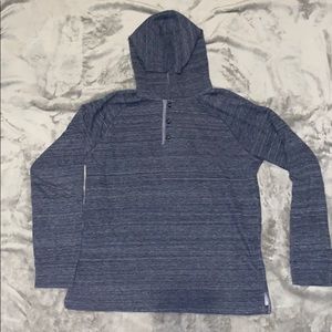 Blue-Heather Mark Anthony Hoodie-Shirt